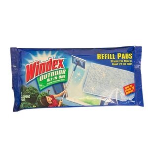 Windex Outdoor All In One Glass Cleaning Pads 602684 2 Pack Discontinued Rare